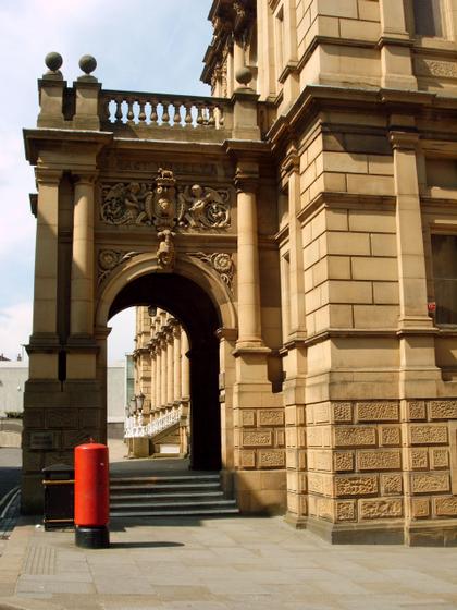 Entrance to Town Hall